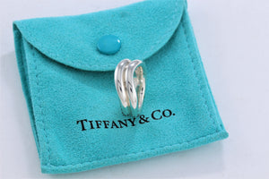Tiffany & Co. Elsa Peretti Silver Doppio Ring