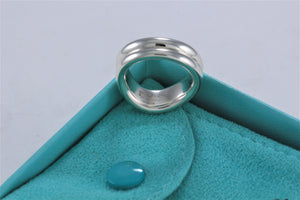 Tiffany & Co. Elsa Peretti Silver Doppio Ring