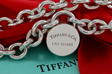 Load image into Gallery viewer, Tiffany &amp; Co. Silver Las Vegas Round Padlock Bracelet
