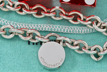 Load image into Gallery viewer, Tiffany &amp; Co. Silver Las Vegas Round Padlock Bracelet
