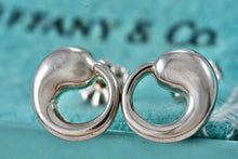 Load image into Gallery viewer, Tiffany &amp; Co. Elsa Peretti Silver Eternal Circle Stud Earrings

