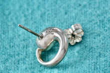 Load image into Gallery viewer, Tiffany &amp; Co. Elsa Peretti Silver Eternal Circle Stud Earrings
