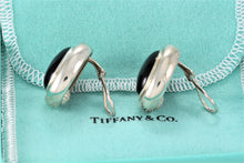 Load image into Gallery viewer, Tiffany &amp; Co. Paloma Picasso Silver Vintage Onyx Clip on Earrings
