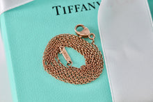 Load image into Gallery viewer, Tiffany &amp; Co. Rubedo Lobster Clasp 18&quot; Replacement Chain Necklace
