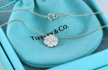 Load image into Gallery viewer, Tiffany &amp; Co. Paloma Picasso Small Silver Crown of Hearts Necklace
