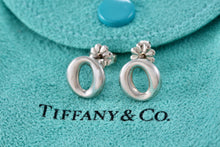 Load image into Gallery viewer, Tiffany &amp; Co. Elsa Peretti Silver Small Sevillana Stud Earrings
