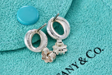 Load image into Gallery viewer, Tiffany &amp; Co. Elsa Peretti Silver Small Sevillana Stud Earrings
