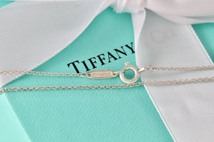 Tiffany & Co. Silver Standard Chain Necklace