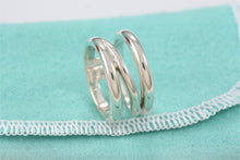 Load image into Gallery viewer, Tiffany &amp; Co. Silver Diagonal Wide Band Ring
