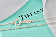 Load image into Gallery viewer, Tiffany &amp; Co. Silver Standard Chain Necklace
