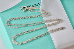 Tiffany & Co. Silver Standard Chain Necklace