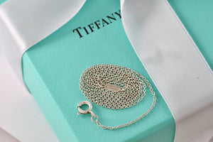 Tiffany & Co. Silver Standard Chain Necklace