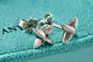Tiffany & Co. Elsa Peretti Silver Sirius Star Stud Earrings