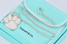 Load image into Gallery viewer, Tiffany &amp; Co. Silver Dog paw Necklace 1999
