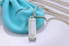 Load image into Gallery viewer, Tiffany &amp; Co. 1837 Silver Lanyard Pendant Beaded Chain Necklace
