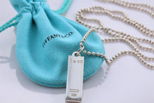 Load image into Gallery viewer, Tiffany &amp; Co. 1837 Silver Lanyard Pendant Beaded Chain Necklace
