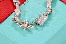 Load image into Gallery viewer, Tiffany &amp; Co. Nature Silver Bamboo Link Bracelet
