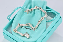 Load image into Gallery viewer, Tiffany &amp; Co. Nature Silver Bamboo Link Bracelet
