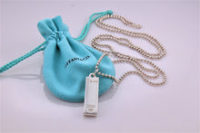 Load image into Gallery viewer, Tiffany &amp; Co. 1837 Silver Lanyard Pendant Beaded Chain Necklace
