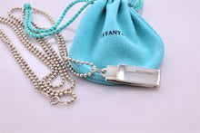 Load image into Gallery viewer, Tiffany &amp; Co. 1837 Silver Lanyard Pendant Beaded Chain Necklace
