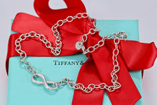 Load image into Gallery viewer, Tiffany &amp; Co. Infinity Silver Link Necklace
