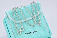 Load image into Gallery viewer, Tiffany &amp; Co. Infinity Silver Link Necklace
