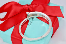 Load image into Gallery viewer, Tiffany &amp; Co. T Wrap Square Diamond Bangle Bracelet
