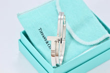 Load image into Gallery viewer, Tiffany &amp; Co. T Wrap Square Diamond Bangle Bracelet
