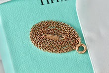 Load image into Gallery viewer, Tiffany &amp; Co. Standard 18Kt. Rose Gold Replacement 16&quot; Chain Necklace
