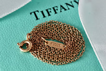 Load image into Gallery viewer, Tiffany &amp; Co. Standard 18Kt. Rose Gold Replacement 16&quot; Chain Necklace
