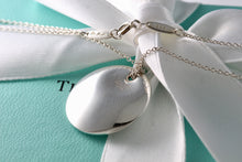 Load image into Gallery viewer, Tiffany &amp; Co. Elsa Peretti Silver Medium 24mm Circle Disc Pendant 16&quot; Necklace
