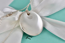 Load image into Gallery viewer, Tiffany &amp; Co. Elsa Peretti Silver Medium 24mm Circle Disc Pendant 16&quot; Necklace
