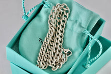 Load image into Gallery viewer, Tiffany &amp; Co. Silver Twisted Cable Link Chain 17&quot; Necklace
