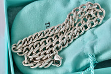 Load image into Gallery viewer, Tiffany &amp; Co. Silver Twisted Cable Link Chain 17&quot; Necklace
