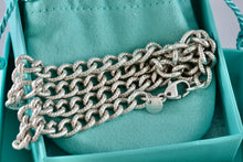 Load image into Gallery viewer, Tiffany &amp; Co. Silver Twisted Cable Link Chain 17&quot; Necklace
