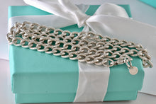 Load image into Gallery viewer, Tiffany &amp; Co. Silver Twisted Cable Link Chain 17&quot; Necklace
