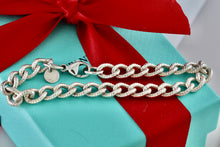 Load image into Gallery viewer, Tiffany &amp; Co. Silver Twisted Cable Link Chain 7.5&quot; Bracelet
