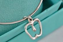 Load image into Gallery viewer, Tiffany &amp; Co. Elsa Peretti Silver Dangle Apple Bangle Bracelet *CUSTOM*
