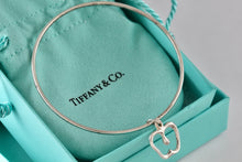 Load image into Gallery viewer, Tiffany &amp; Co. Elsa Peretti Silver Dangle Apple Bangle Bracelet *CUSTOM*
