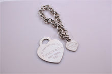 Load image into Gallery viewer, Return To Tiffany &amp; Co. Silver Extra Extra Large Heart Charm Pendant
