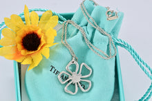 Load image into Gallery viewer, Tiffany &amp; Co. Open Flower Pendant 16&quot; Necklace
