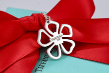 Load image into Gallery viewer, Tiffany &amp; Co. Open Flower Pendant 16&quot; Necklace
