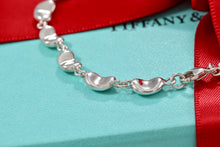 Load image into Gallery viewer, Tiffany &amp; Co. Elsa Peretti Silver Bean Link 7.75&quot; Bracelet
