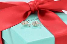 Load image into Gallery viewer, Tiffany &amp; Co. Silver Mini Key Earrings
