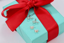 Load image into Gallery viewer, Tiffany &amp; Co. Silver Mini Key Earrings
