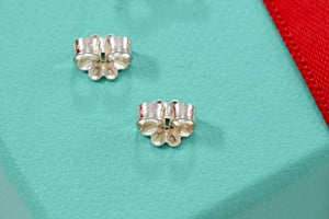 Tiffany & Co. Silver Mini Key Earrings