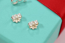 Load image into Gallery viewer, Tiffany &amp; Co. Silver Mini Key Earrings
