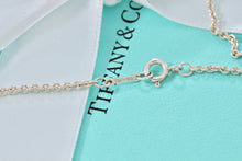 Load image into Gallery viewer, Tiffany &amp; Co. Paloma Picasso Silver Tenderness Heart XL Huge Cross 18&quot; Necklace
