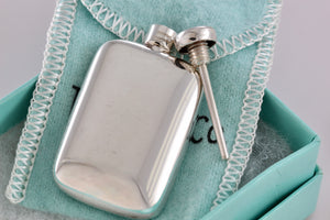 Tiffany & Co. Silver Vintage Small Rectangle Perfume Bottle