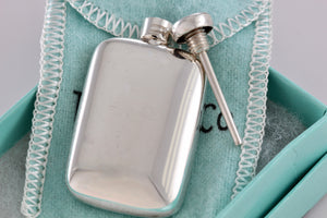 Tiffany & Co. Silver Vintage Small Rectangle Perfume Bottle